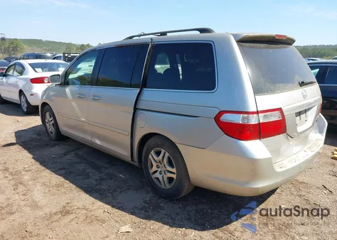 2005 Honda Odyssey Ex-L from USA, damaged, VIN 5FNRL38715B083304
